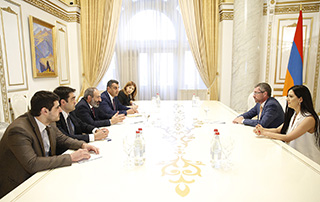 PM receives European Parliament MP Frank Engel