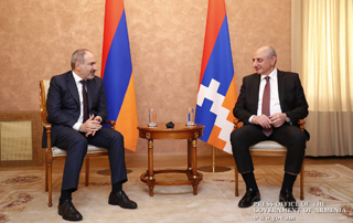 “May 9 Victory and Shushi Liberation instill confidence in our abilities, in our present and future” - Nikol Pashinyan meets with Bako Sahakyan