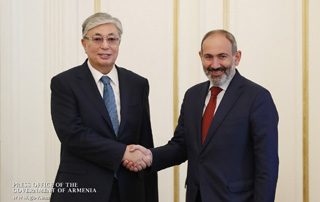 Президент Казахстана  направил поздравительное послание премьер-министру Армении по случаю дня его рождения