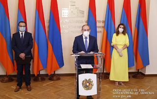   Pashinyan: « Nous avons une dynamique positive de respect des règles anti-coronavirus »