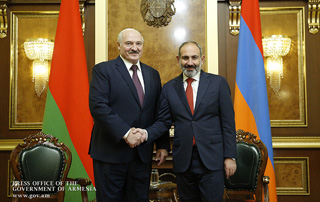 Никол Пашинян направил поздравительное послание Александру Лукашенко по случаю Дня независимости страны