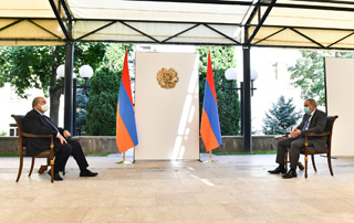 Վարչապետ Նիկոլ Փաշինյանը և նախագահ Արմեն Սարգսյանը քննարկել են երկրի ընթացիկ օրակարգին և զարգացմանը վերաբերող հարցեր