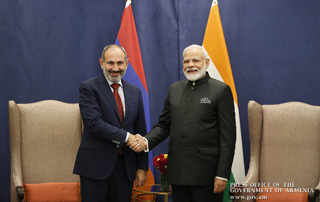 Nikol Pashinyan congratulates India Prime Minister on Independence Day