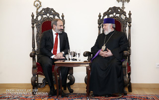 Le Premier ministre a adressé un message de félicitations au Catholicos de tous les Arméniens à l'occasion de son anniversaire