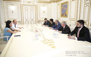 Премьер-министр обсудил с вице-президентом компании “Веолия” вопросы повышения эффективности деятельности французской компании в Армении