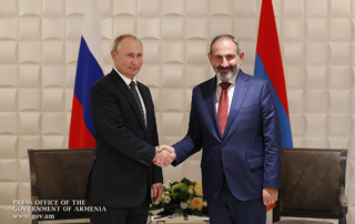 “Russian values its friendly, allied relations with Armenia” - RF President Vladimir Putin congratulates Armenian Prime Minister on Independence Day

