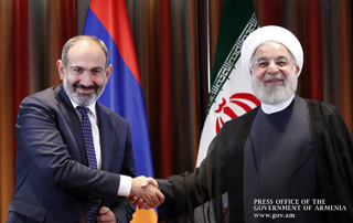 “I am hopeful that in the light of friendly relations we will witness a bright future for our two nations” - Hassan Rouhani to Nikol Pashinyan


