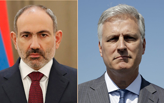 PM Pashinyan holds phone conversation with U.S. Presidential Adviser Robert O’Brien

