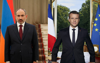 La France appelle à la fin immédiate des hostilités :
Le Premier ministre Pashinyan s’est entretenu au téléphone avec Emanuel Macron

