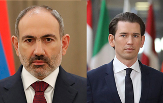 Nikol Pashinyan holds phone talk with Chancellor of Austria
