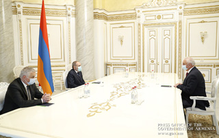 Le Premier ministre a reçu le Président du conseil d'administration de la CEE Mikhail Myasnikovich