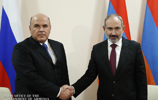  Երևանում կայացել է Նիկոլ Փաշինյանի և Միխայիլ Միշուստինի հանդիպումը
