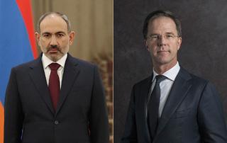 PM Pashinyan holds phone conversation with Netherlands Prime Minister

