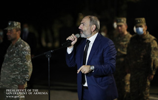 “We will not let the enemy trample on our land, our homeland, and our borders” - PM Pashinyan meets with reservists

