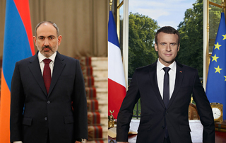 Nikol Pashinyan holds phone conversation with Emmanuel Macron