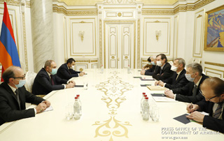 Le Premier ministre a reçu les coprésidents du groupe de Minsk de l'OSCE