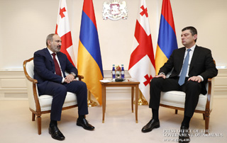 PM Pashinyan congratulates Giorgi Gakharia on being reappointed to the office of Prime Minister of Georgia