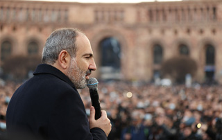Discours du Premier ministre Nikol Pashinyan lors du rassemblement de la place de la République