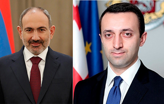 Conversation téléphonique entre les Premiers ministres d’Arménie et de Géorgie