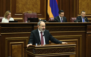 Allocution prononcée par le Premier ministre Pashinyan lors de la présentation du rapport sur le rendement du programme gouvernemental 2020 à l'Assemblée nationale