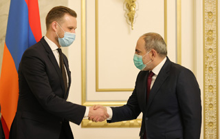 Никол Пашинян принял министра иностранных дел Литвы