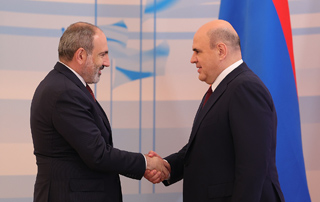 Nikol Pashinyan, Mikhail Mishustin meet in Kazan