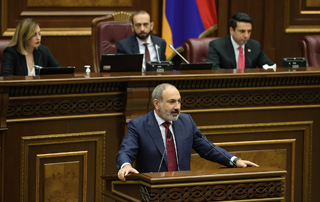 Discours de Nikol Pashinian lors de la séance extraordinaire de l'Assemblée nationale sur l'élection du Premier ministre