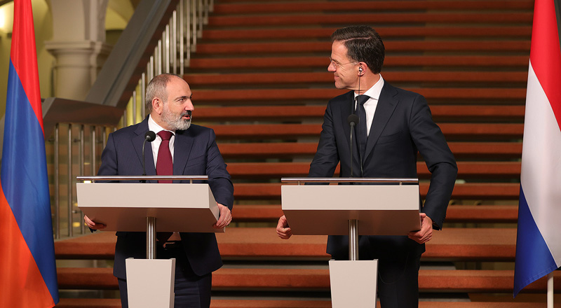 Visite officielle du Premier ministre Nikol Pashinyan au Royaume des Pays-Bas