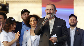 Le discours du Premier ministre Nikol Pashinyan lors de la manifestation consacrée au centième jour depuis sa prise de fonction 