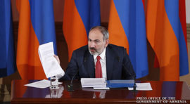 Пресс-конференция премьер-министра Никола Пашиняна 