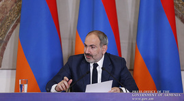 Allocution inaugurale  du Premier ministre  Nikol Pashinyan lors de la conférence de presse