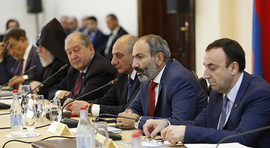 Речь Никола Пашиняна на заседании  Совета попечителей всеармянского фонда "Айастан"