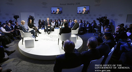 PM attends “Shaping the Future of Democracy” panel discussion in Davos