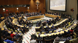 ՀՀ վարչապետ Նիկոլ Փաշինյանի ելույթը ՄԱԿ-ում՝ Նելսոն Մանդելային նվիրված խաղաղության գագաթնաժողովում