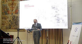 Nikol Pashinyan attends gala event dedicated to Creative Armenia’s anniversary