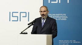 PM addresses the Italian Institute for International Political Studies in Milan