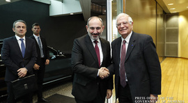 PM Nikol Pashinyan, Josep Borrell meet in Brussels