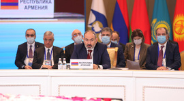 Речь Никола Пашиняна на заседании Евразийского межправительственного совета
