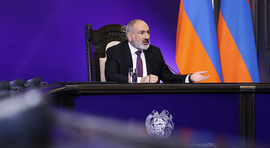 Conférence de presse du Premier ministre arménien, Nikol Pashinyan